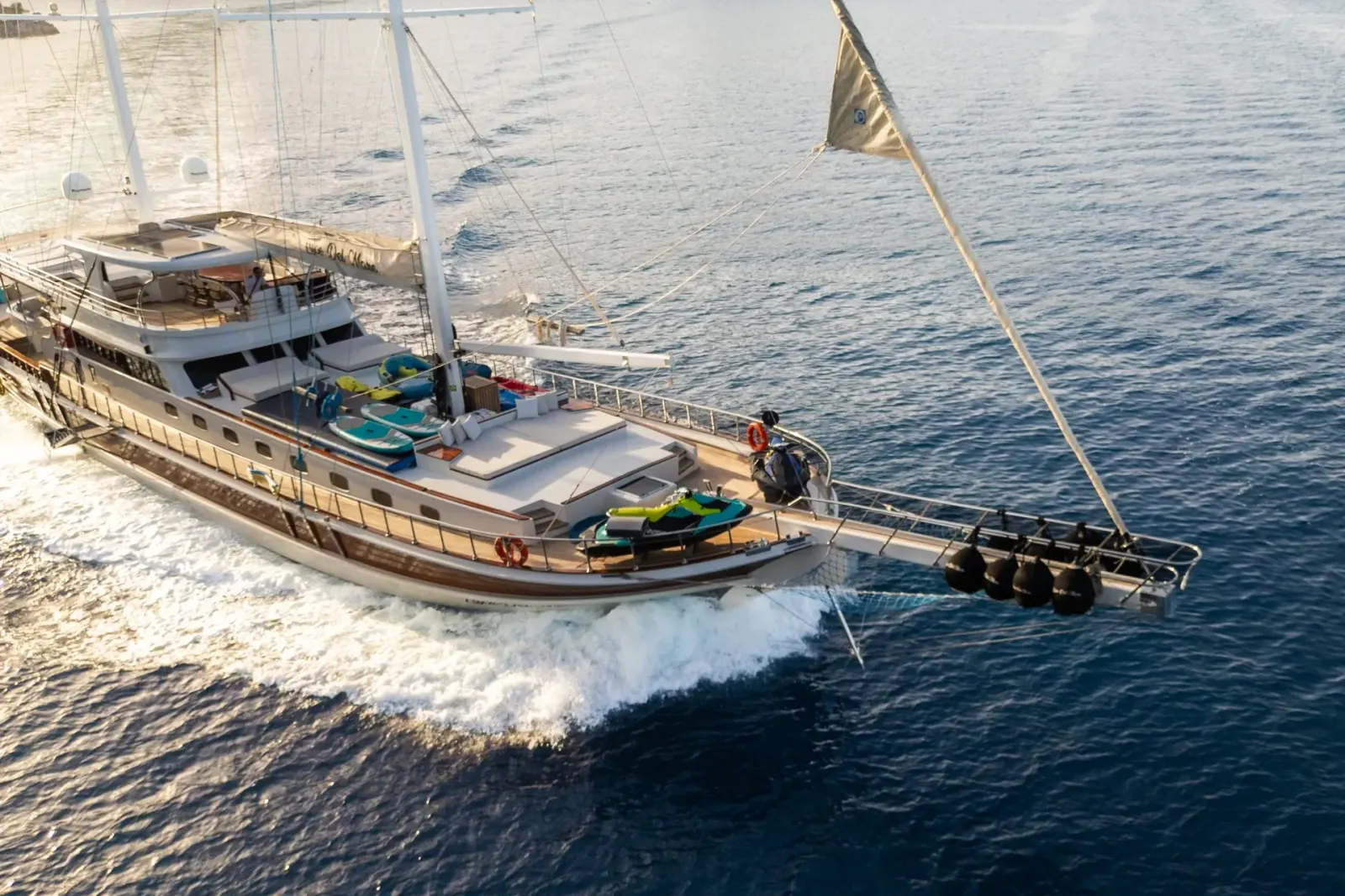Luce Del Mare sailing in Fethiye