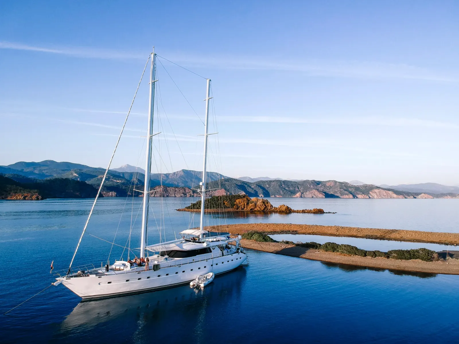 Angelo II sailing in Göcek