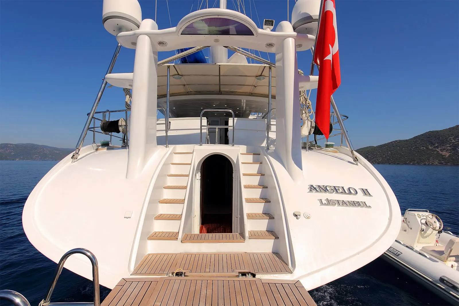 Angelo II sailing in Göcek