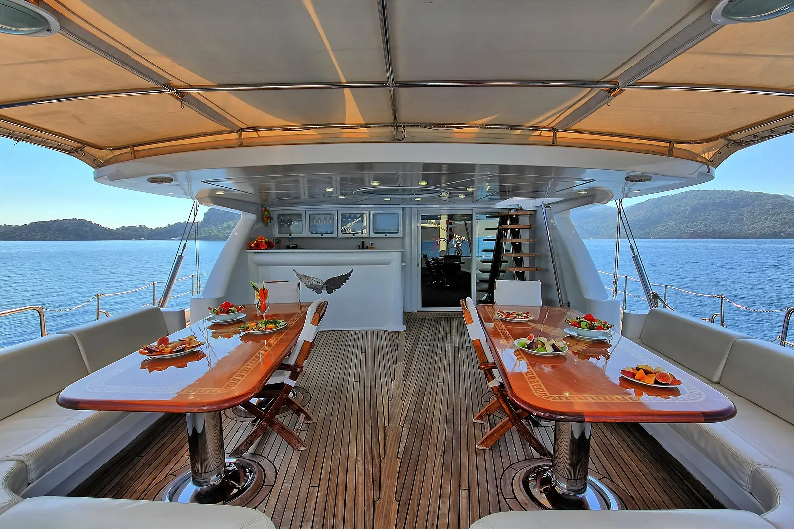 Angelo II sailing in Göcek