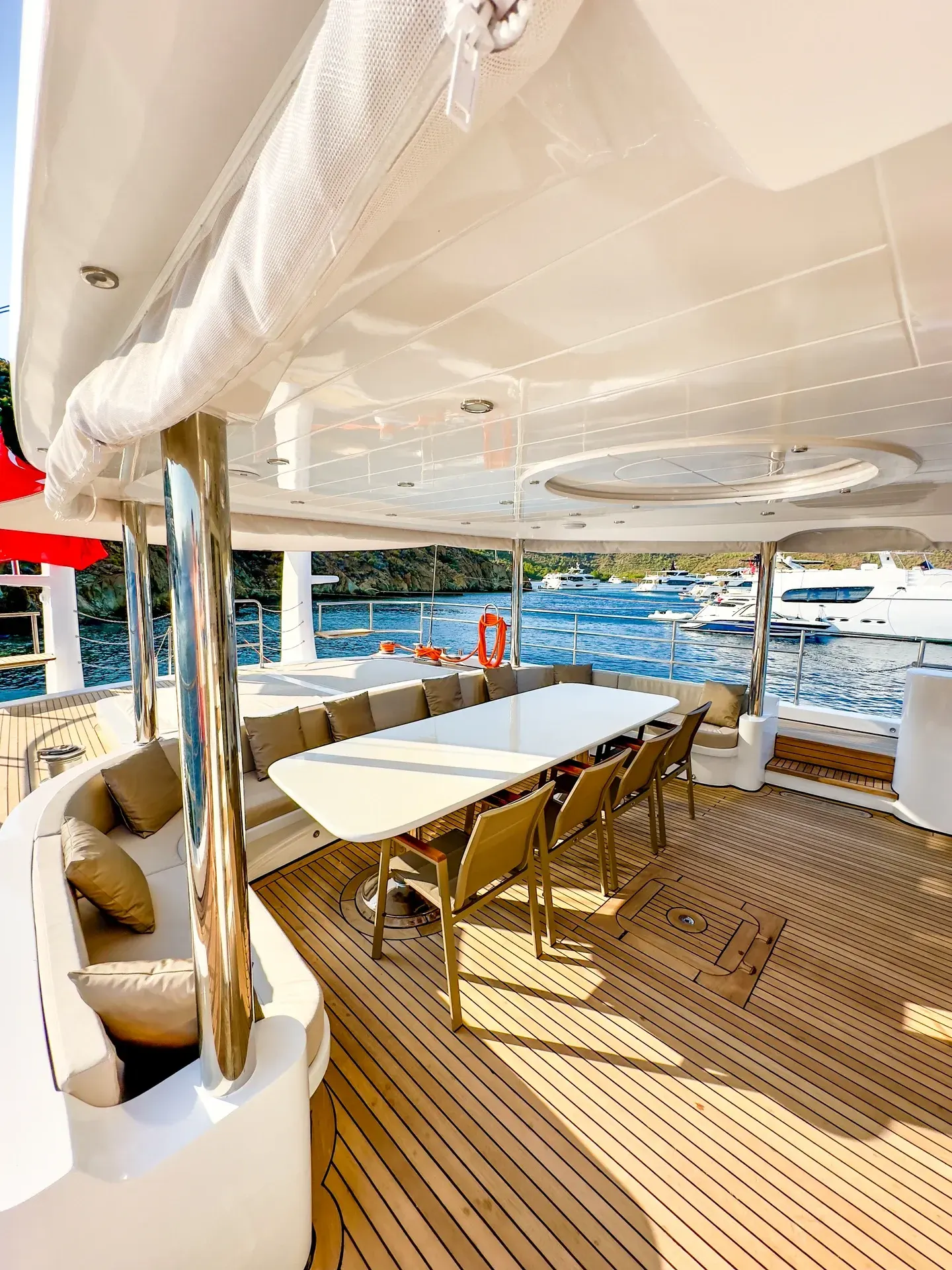 Angelo III sailing in Göcek