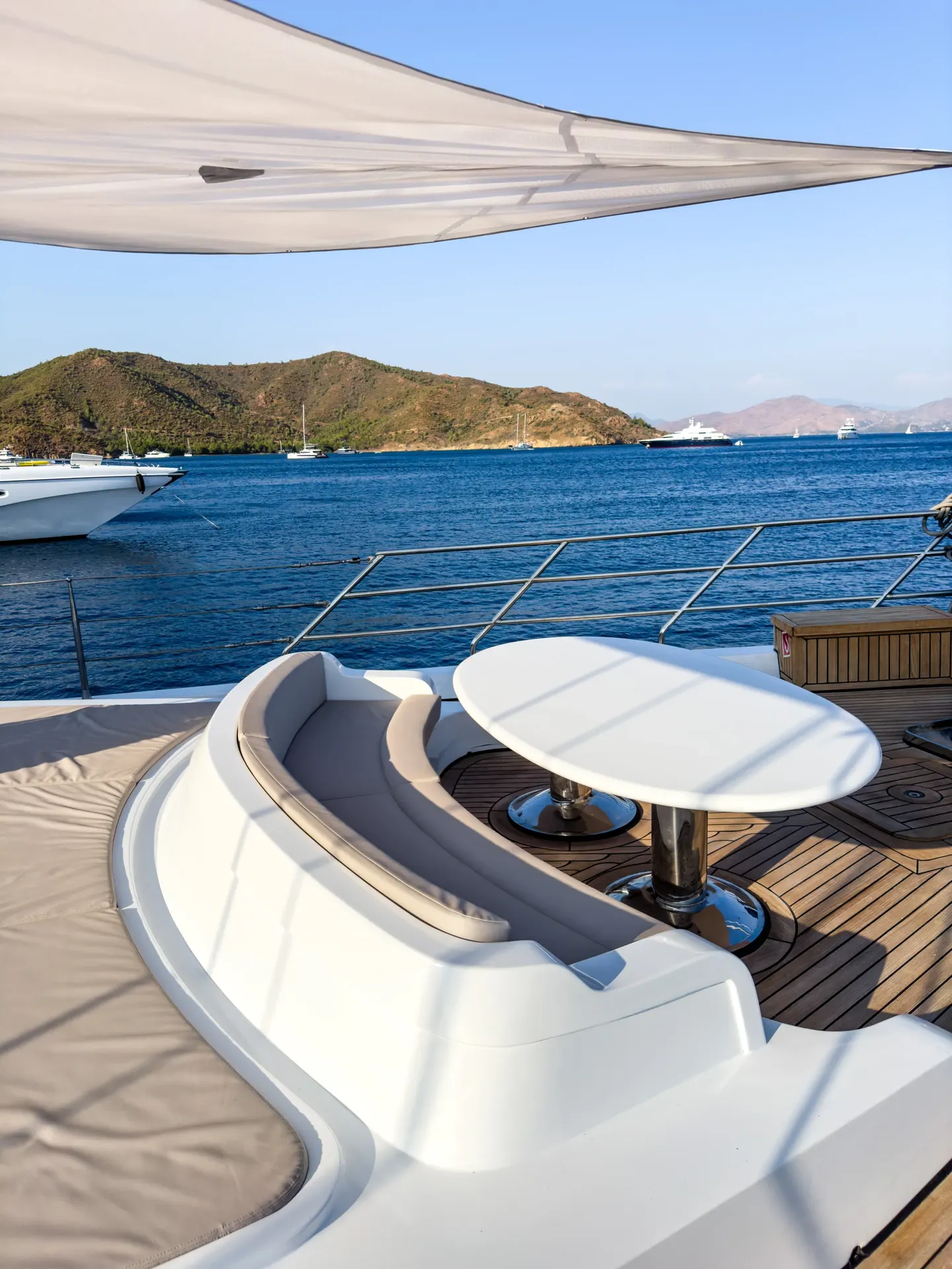 Angelo III sailing in Göcek