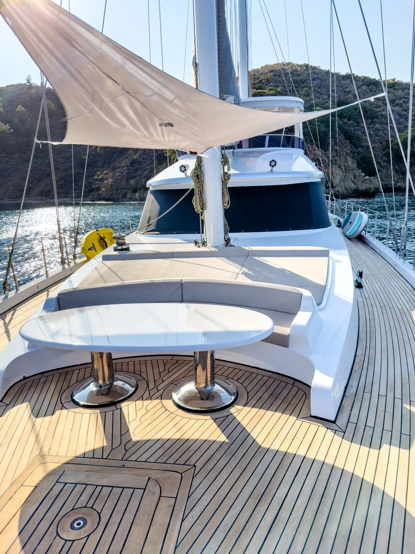 Angelo III sailing in Göcek