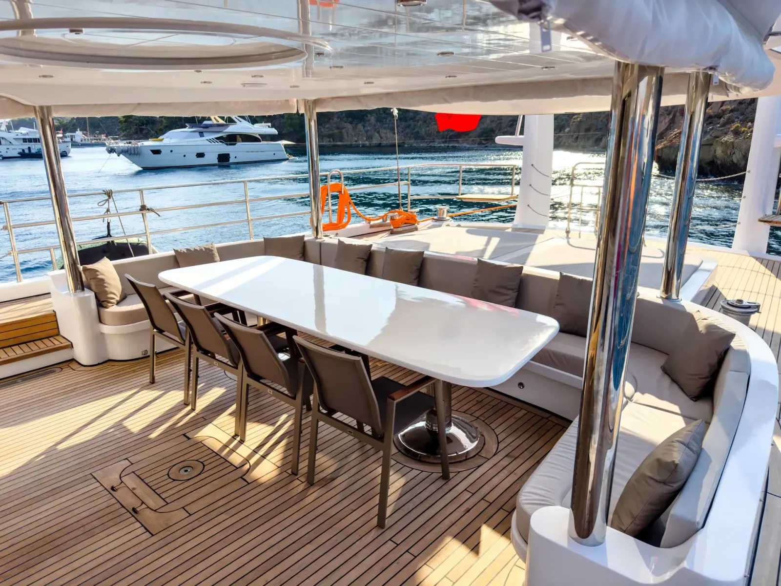 Angelo III sailing in Göcek