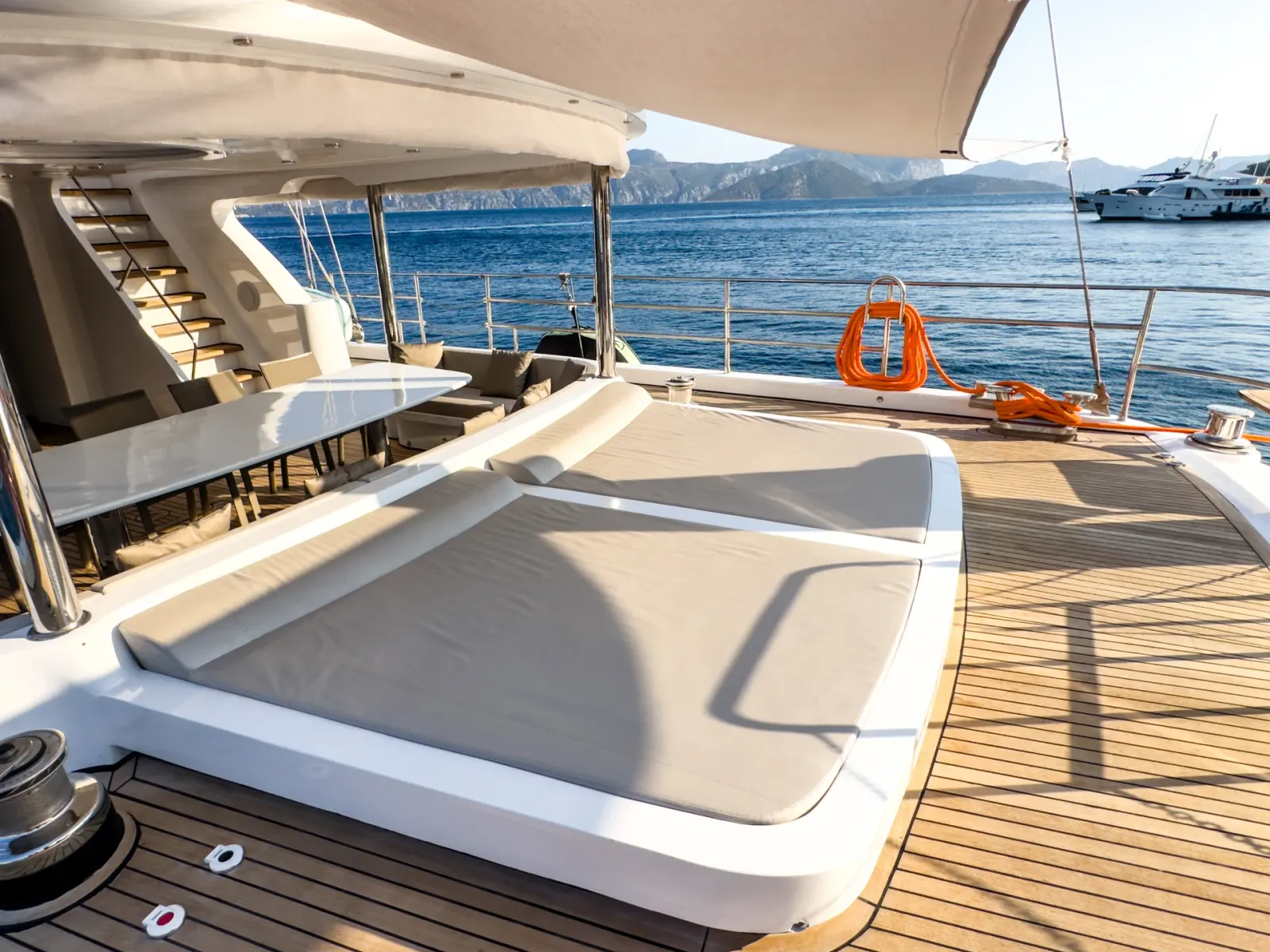 Angelo III sailing in Göcek