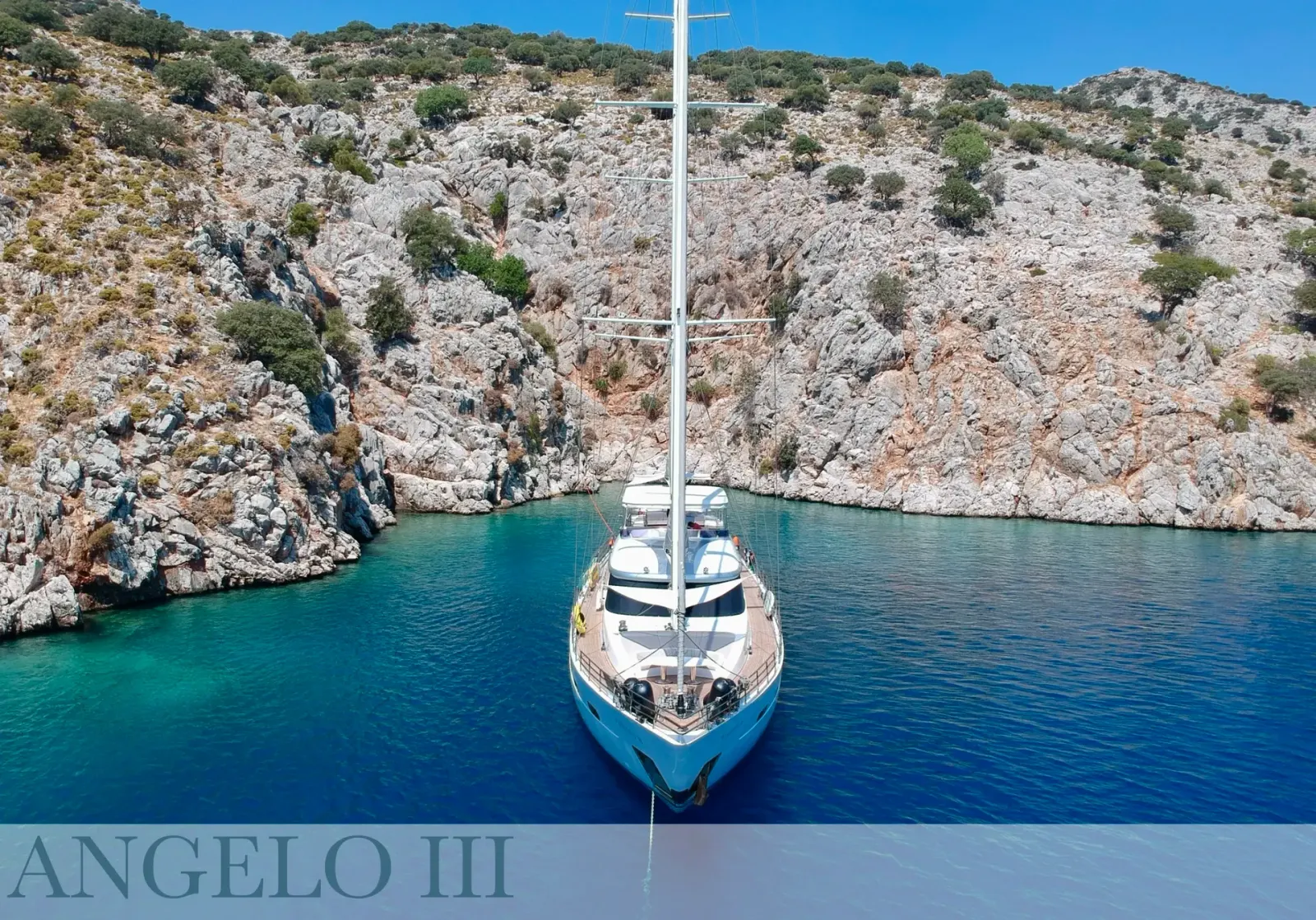 Angelo III sailing in Göcek