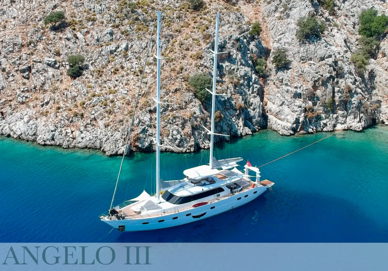 Angelo III sailing in Göcek