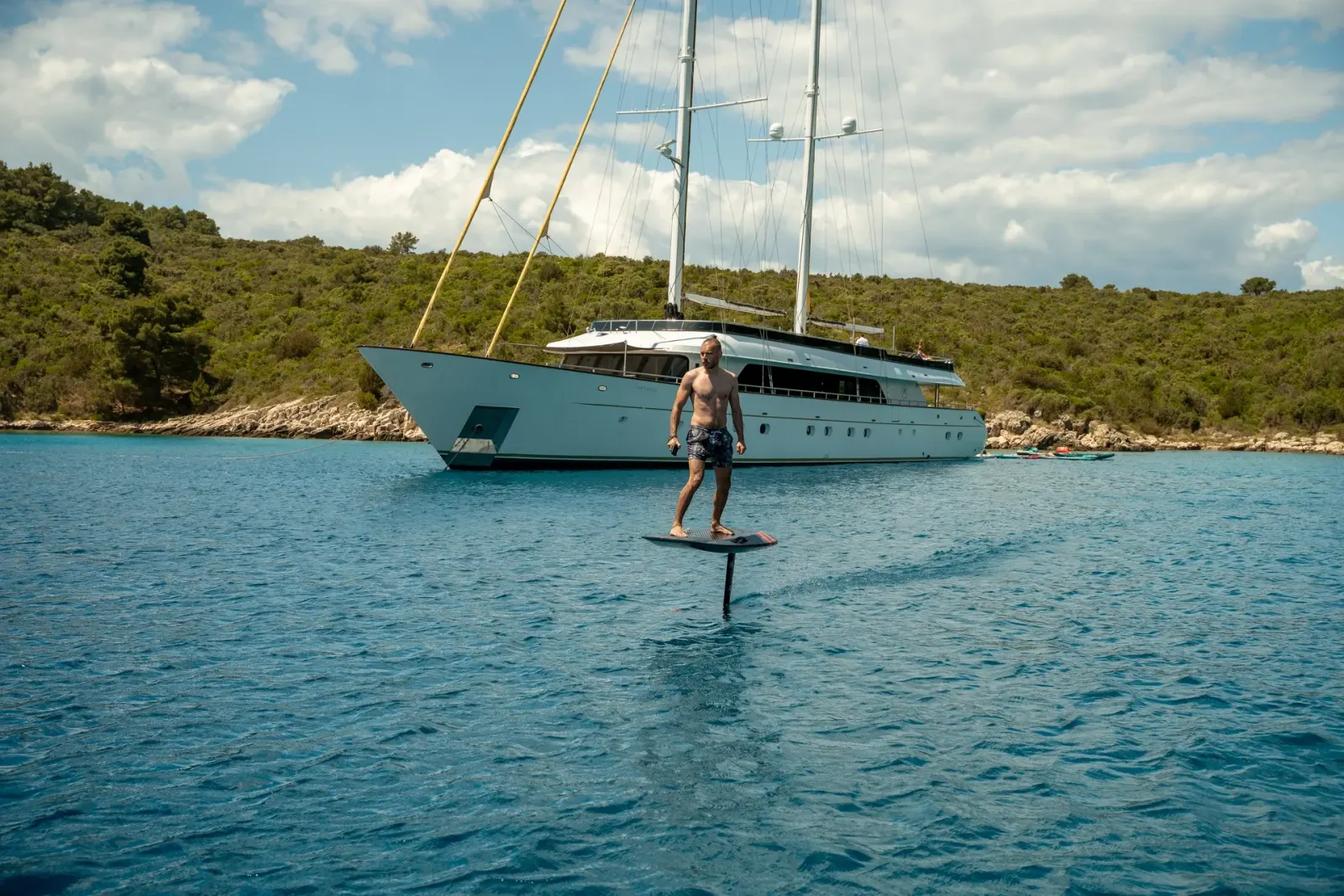 Anima Maris sailing in Дубровник