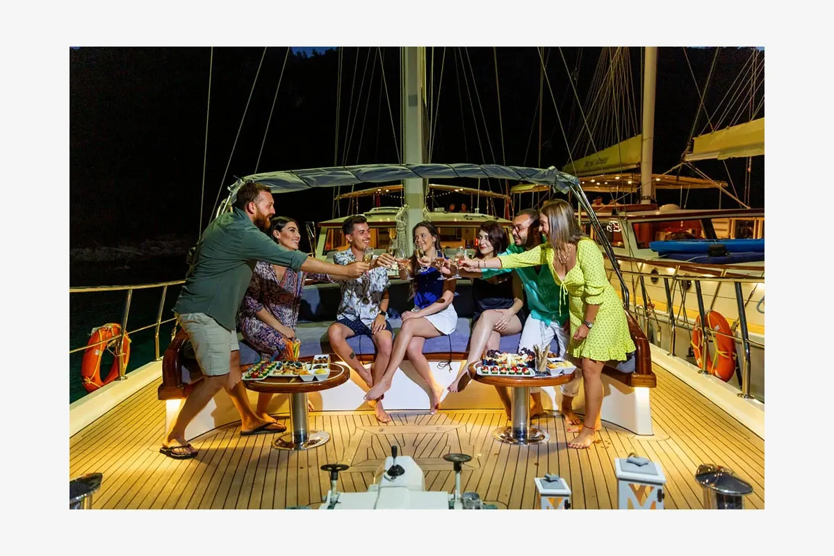 Grand Sailor sailing in Marmaris
