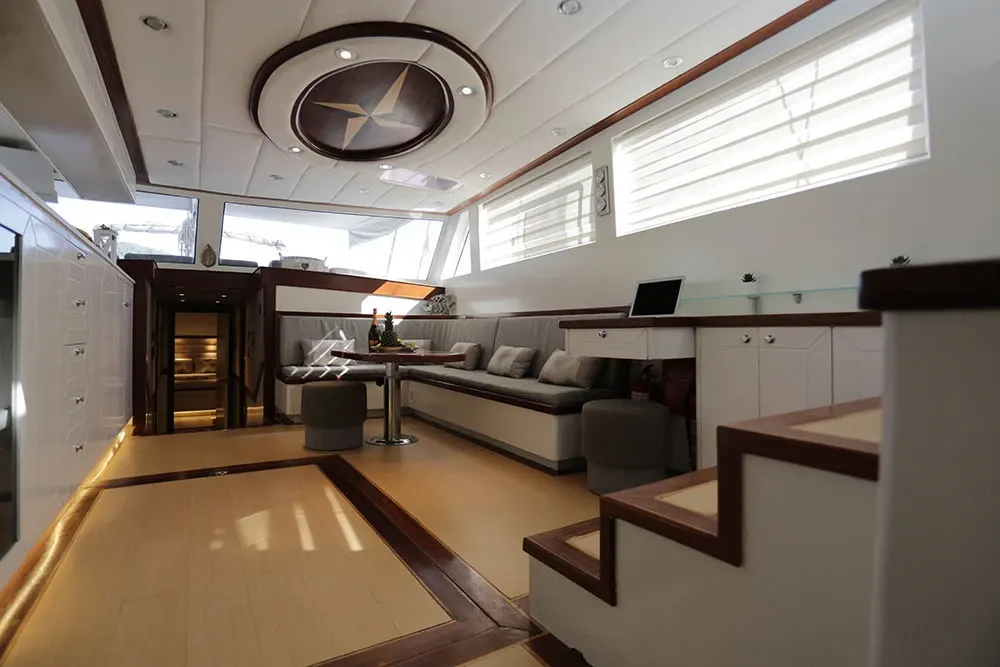 Grand Sailor sailing in Marmaris
