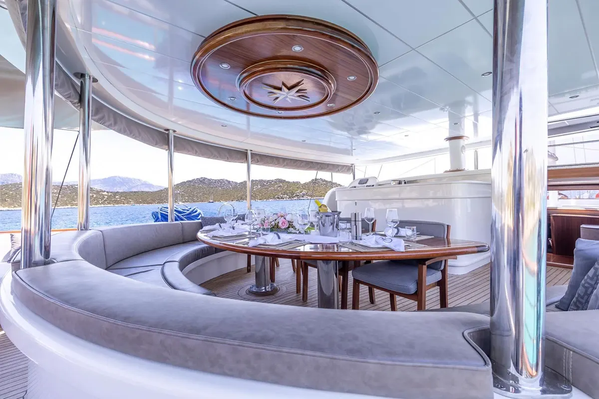 Aqua Bella sailing in Bozburun
