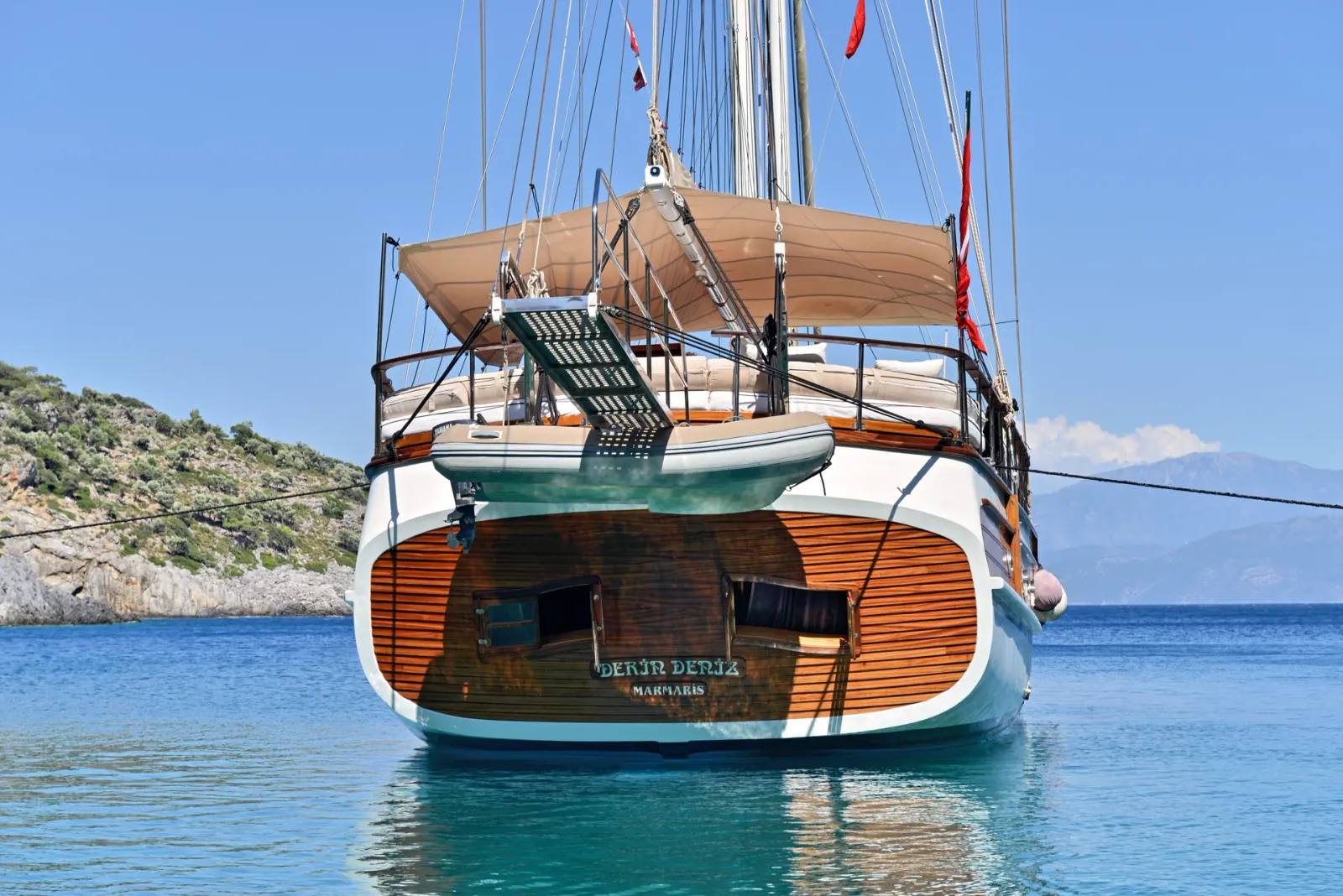 Diva Deniz sailing in Marmaris
