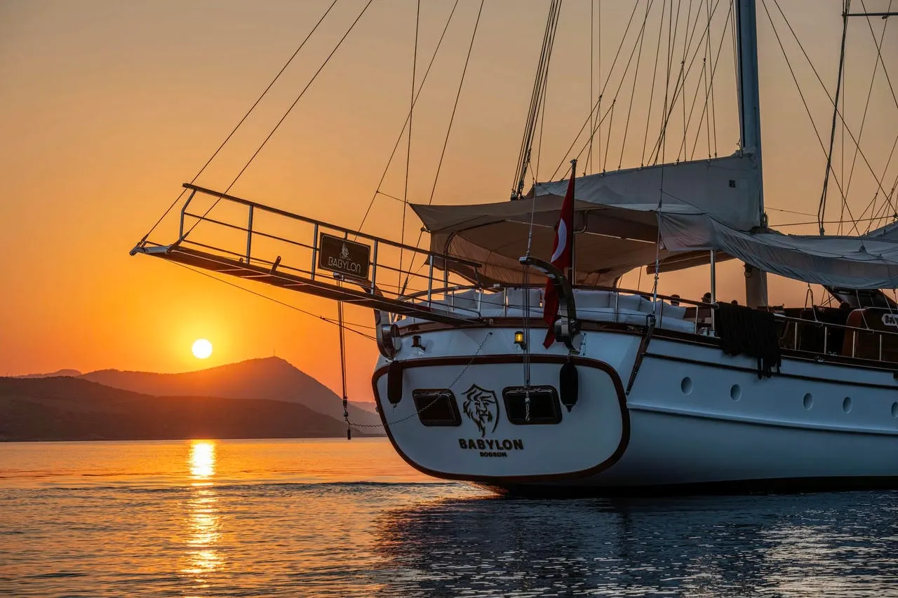 Babylon sailing in Bodrum