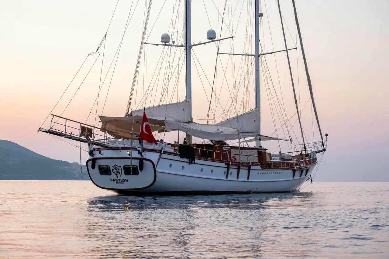 Babylon sailing in Bodrum