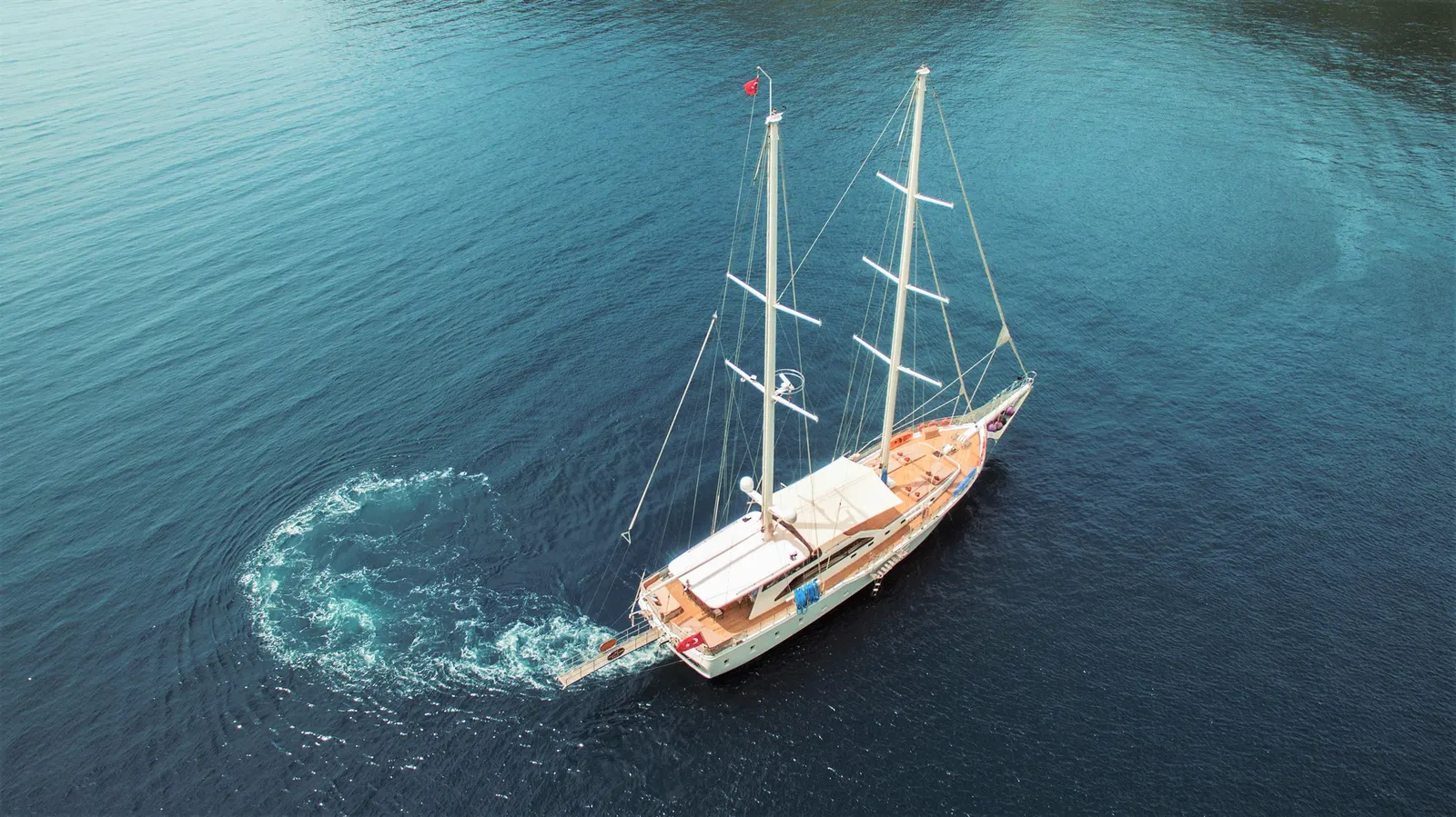 Kayhan 3 sailing in Fethiye