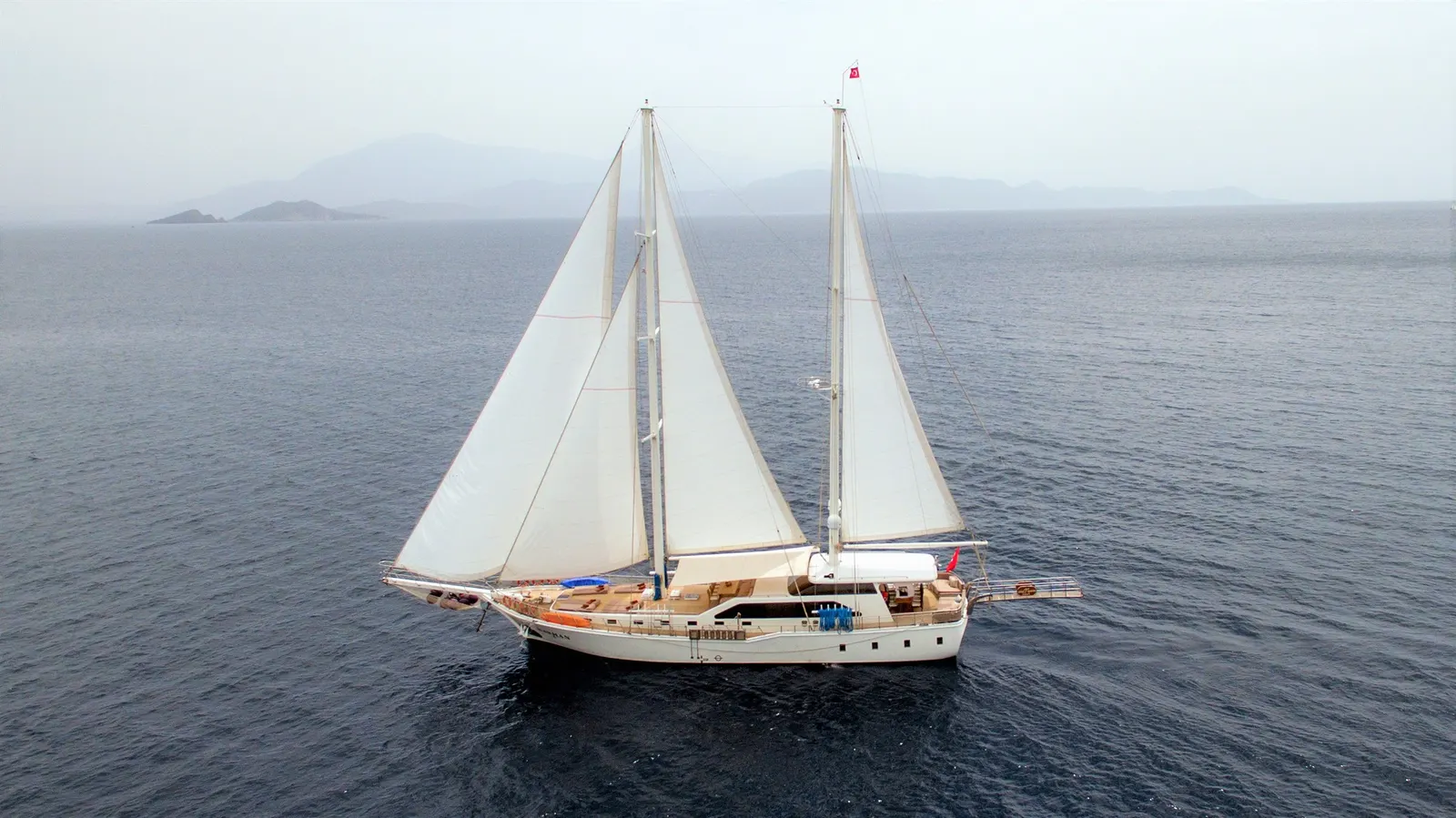 Kayhan 3 sailing in Fethiye