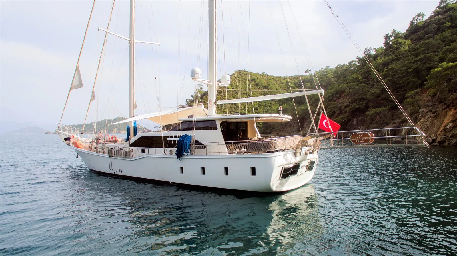 Kayhan 3 sailing in Fethiye