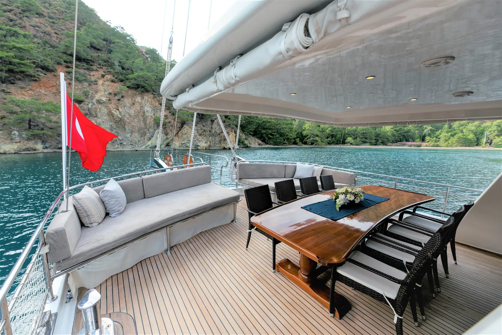 Kayhan 3 sailing in Fethiye