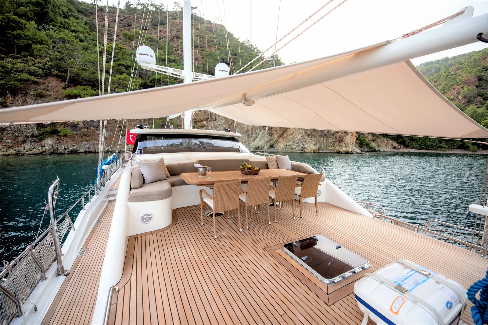Kayhan 3 sailing in Fethiye