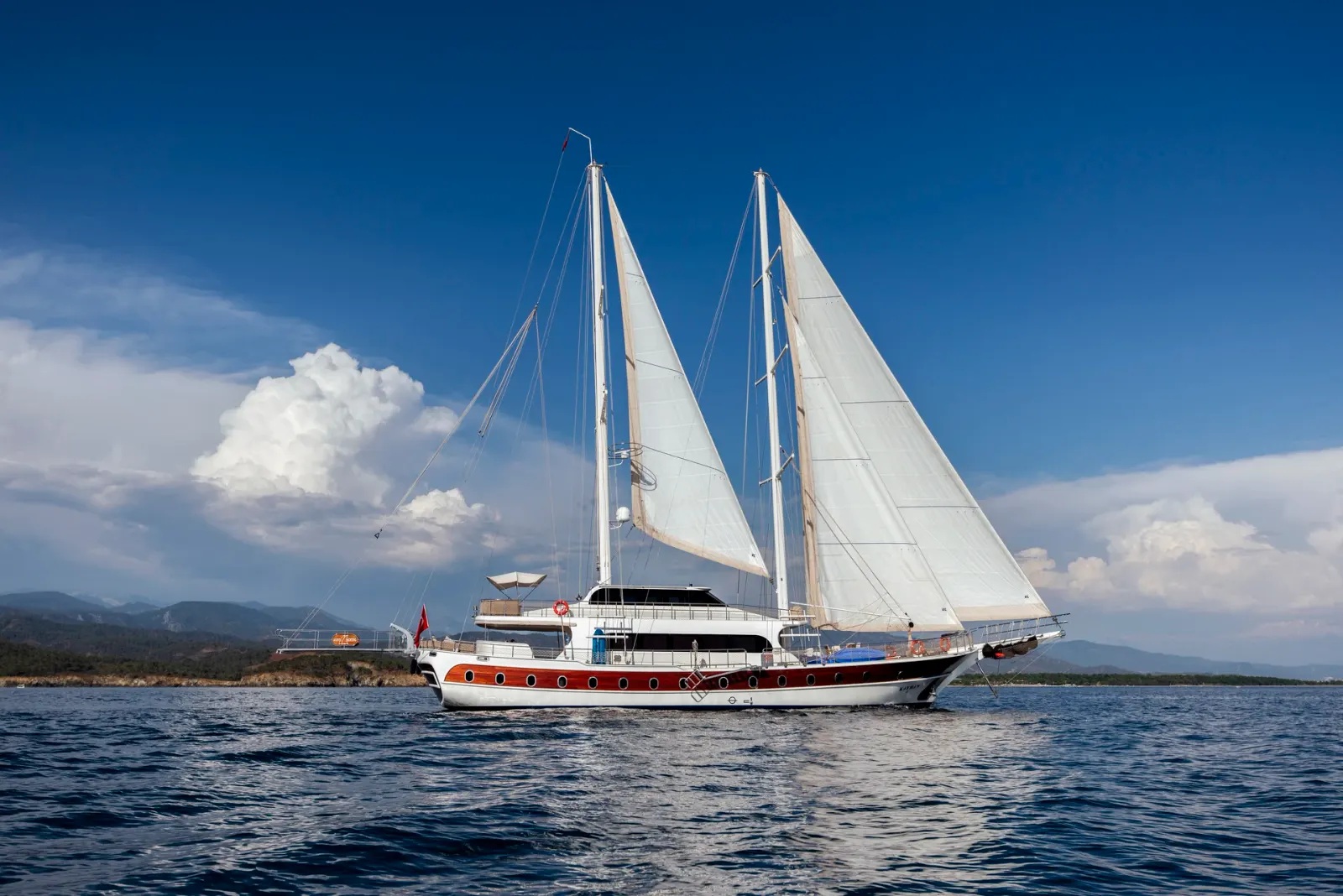 Kayhan 4 sailing in Fethiye
