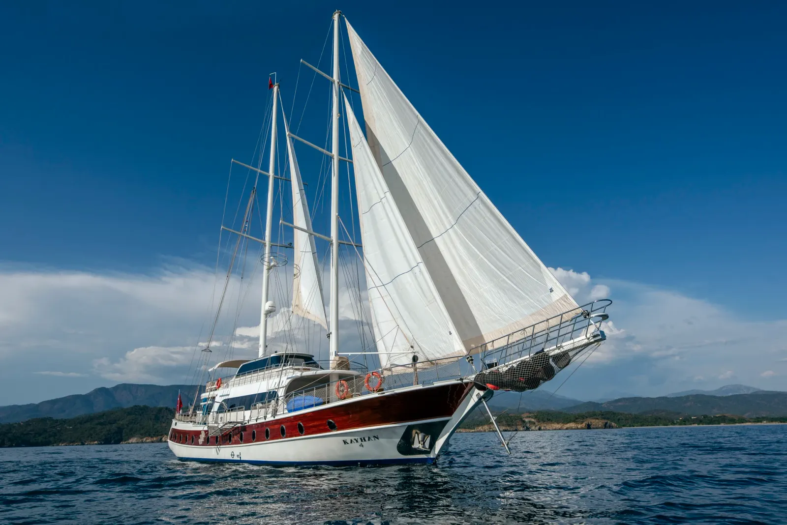 Kayhan 4 sailing in Fethiye