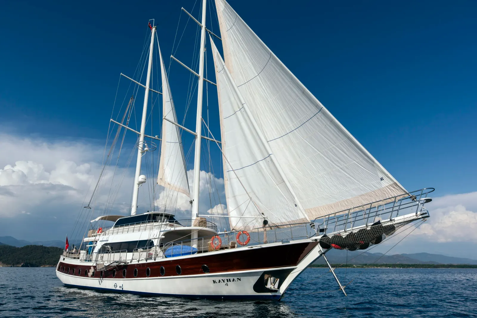 Kayhan 4 sailing in Fethiye