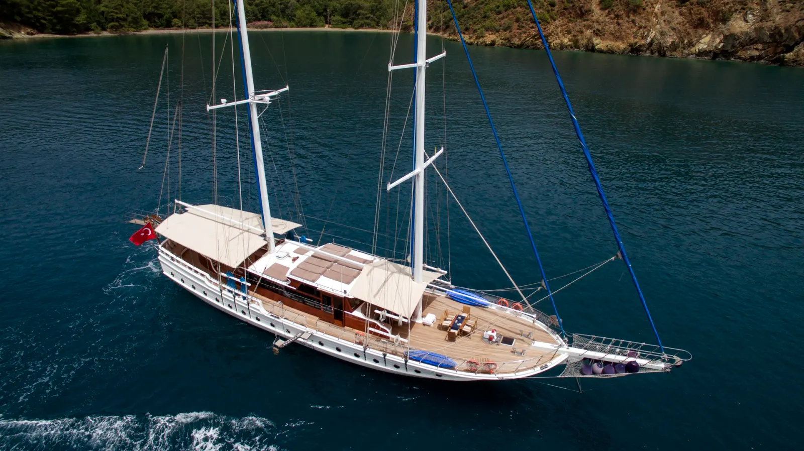 Kayhan 5 Gulet interior cabin view