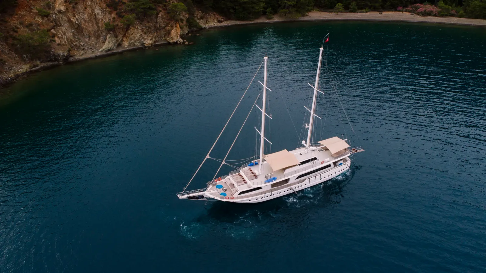 Kayhan 11 sailing in Fethiye