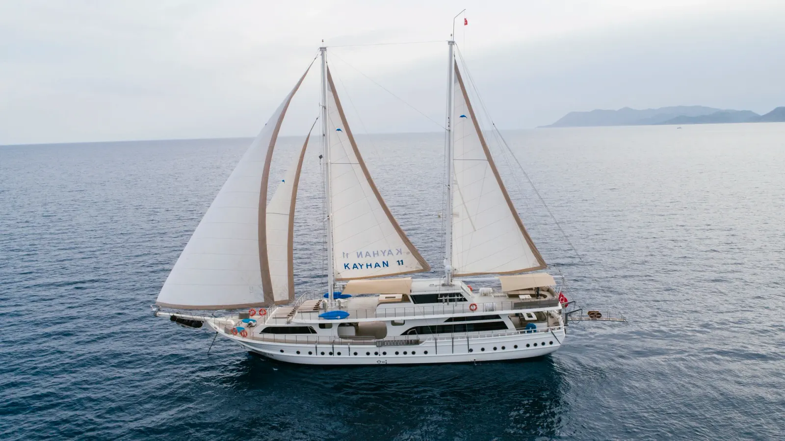 Kayhan 11 sailing in Fethiye