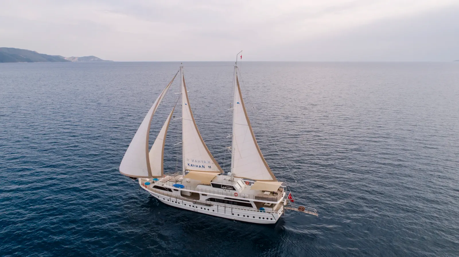 Kayhan 11 sailing in Fethiye