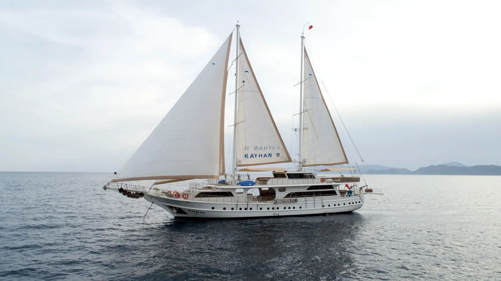 Kayhan 11 sailing in Fethiye