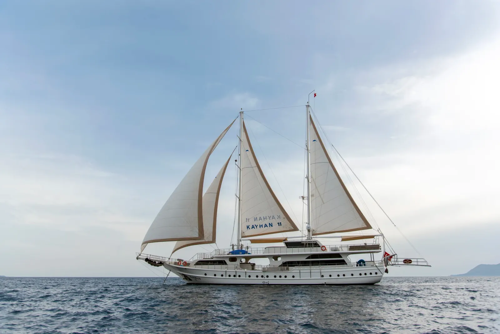 Kayhan 11 sailing in Fethiye