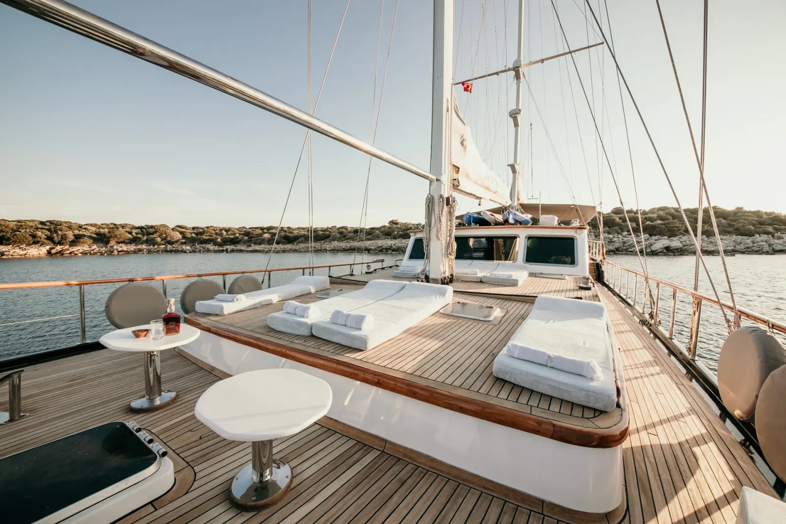Dea Del Mare sailing in Bodrum