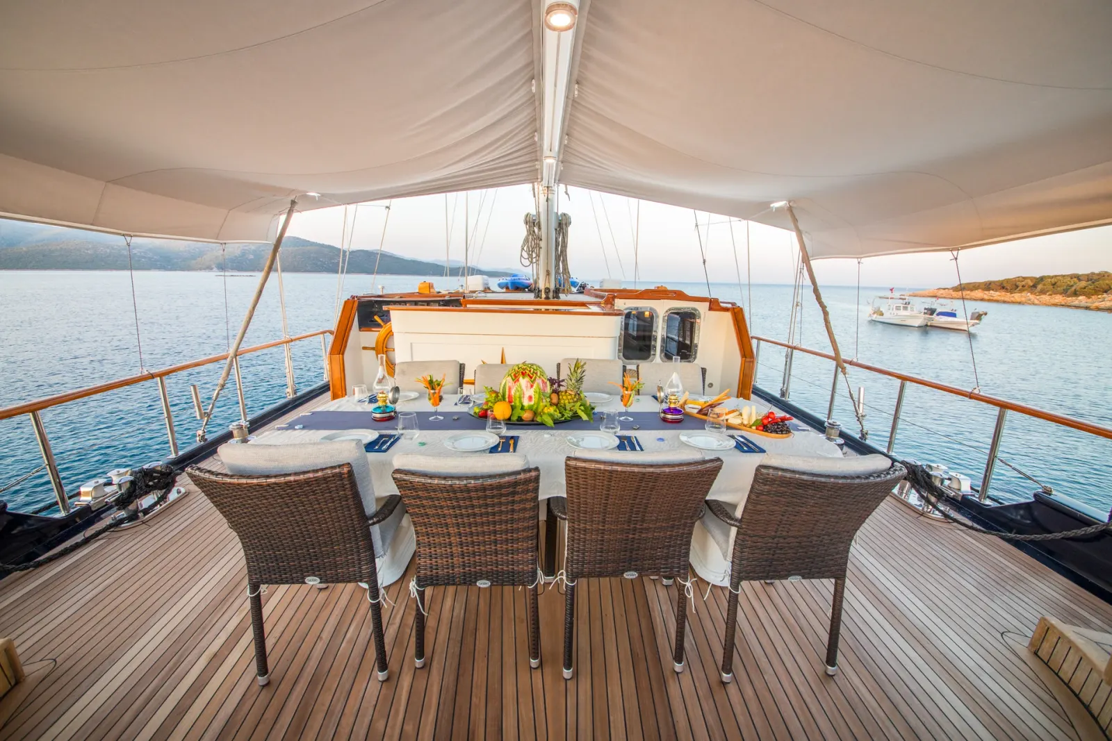 Dea Del Mare sailing in Bodrum