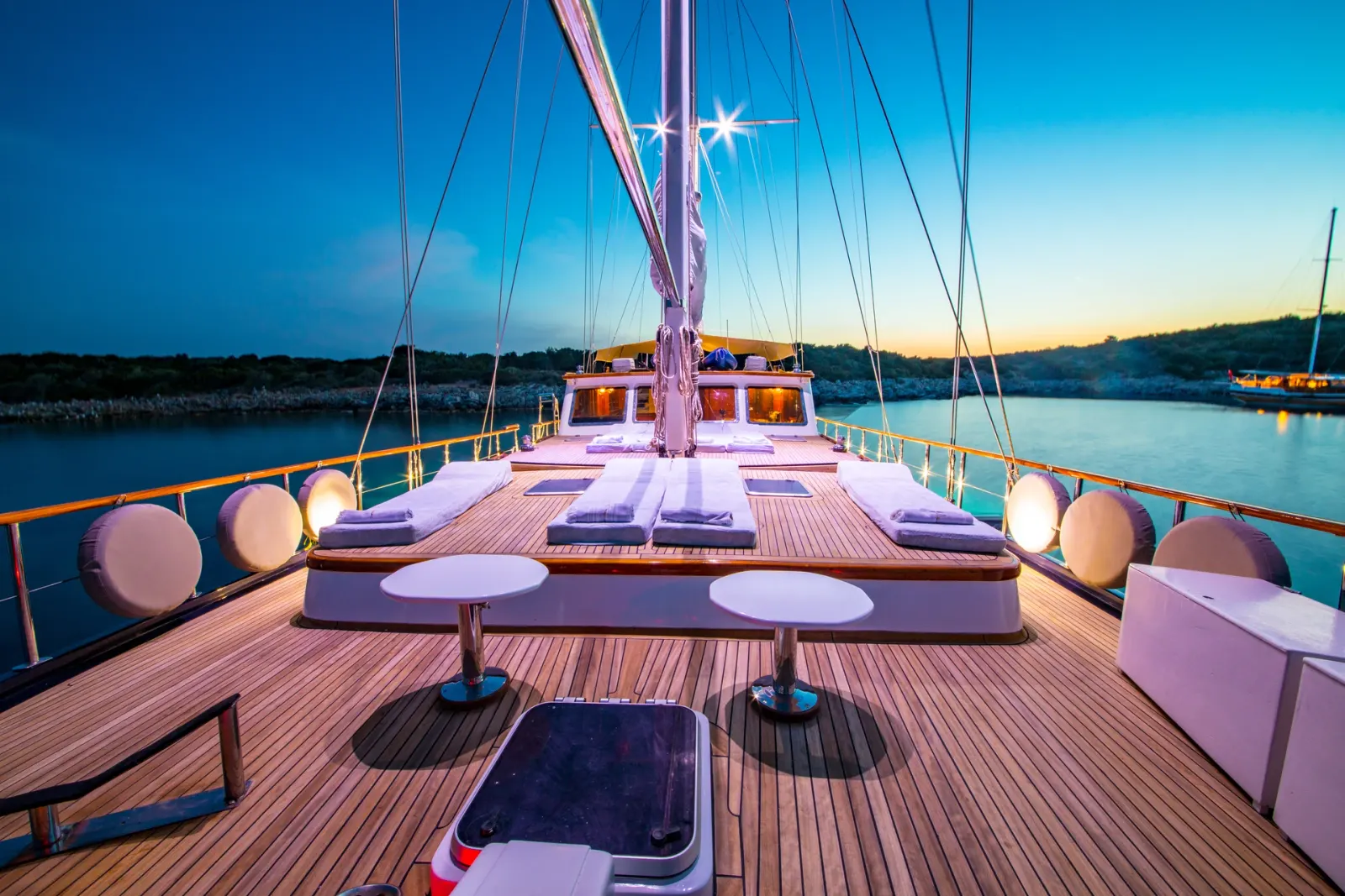 Dea Del Mare sailing in Bodrum