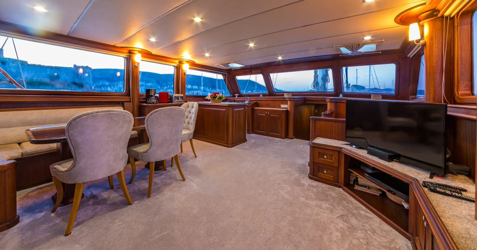 Dea Del Mare sailing in Bodrum
