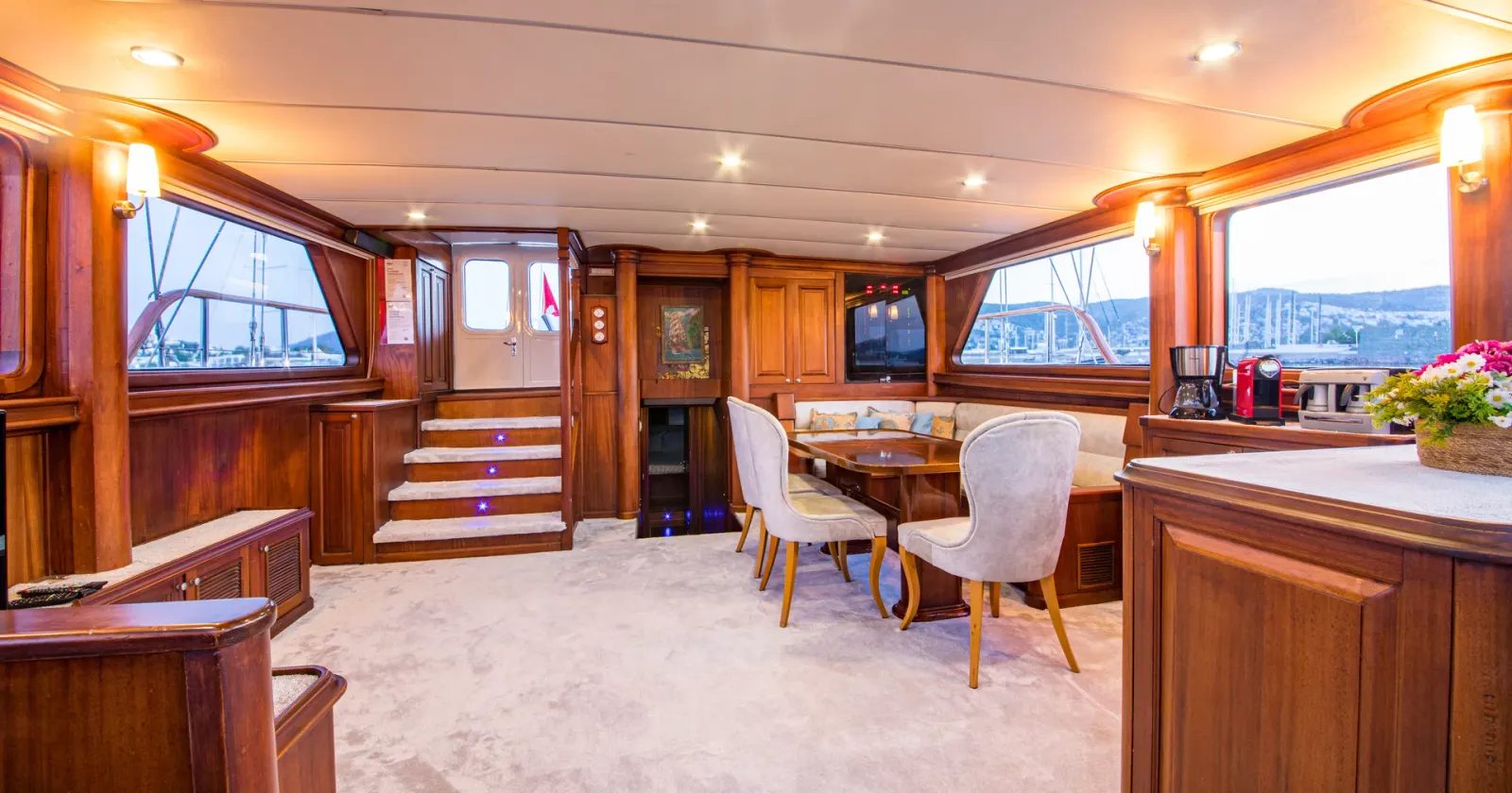 Dea Del Mare sailing in Bodrum