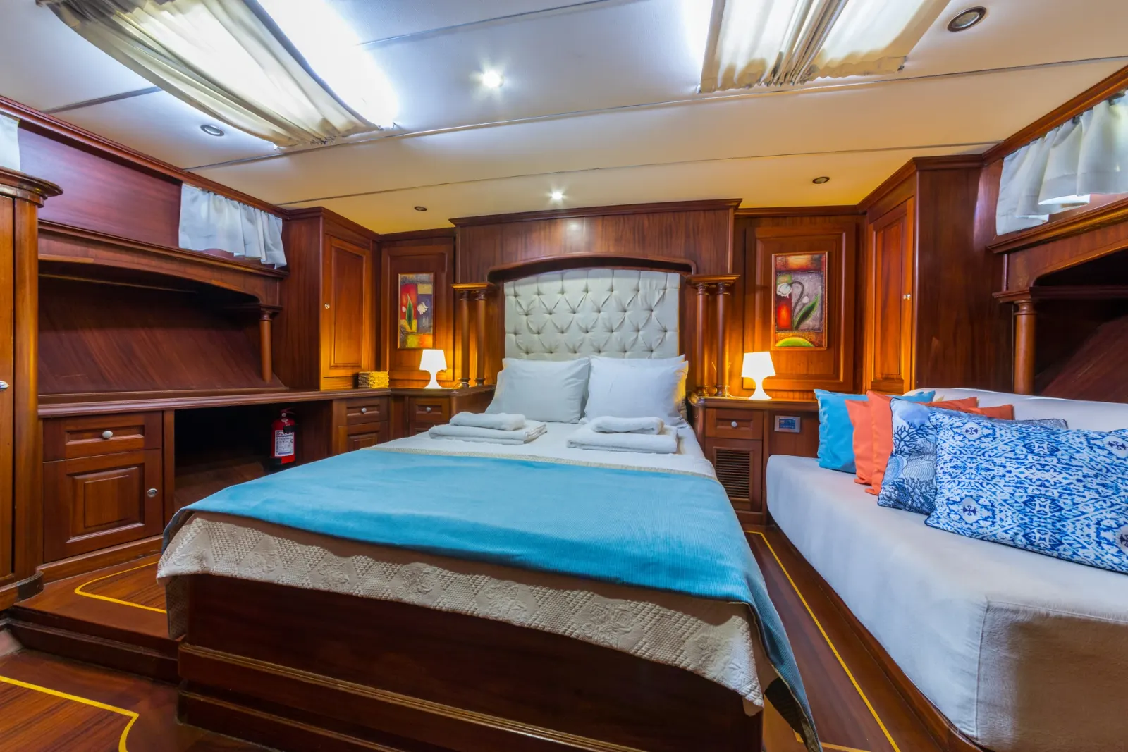 Dea Del Mare sailing in Bodrum