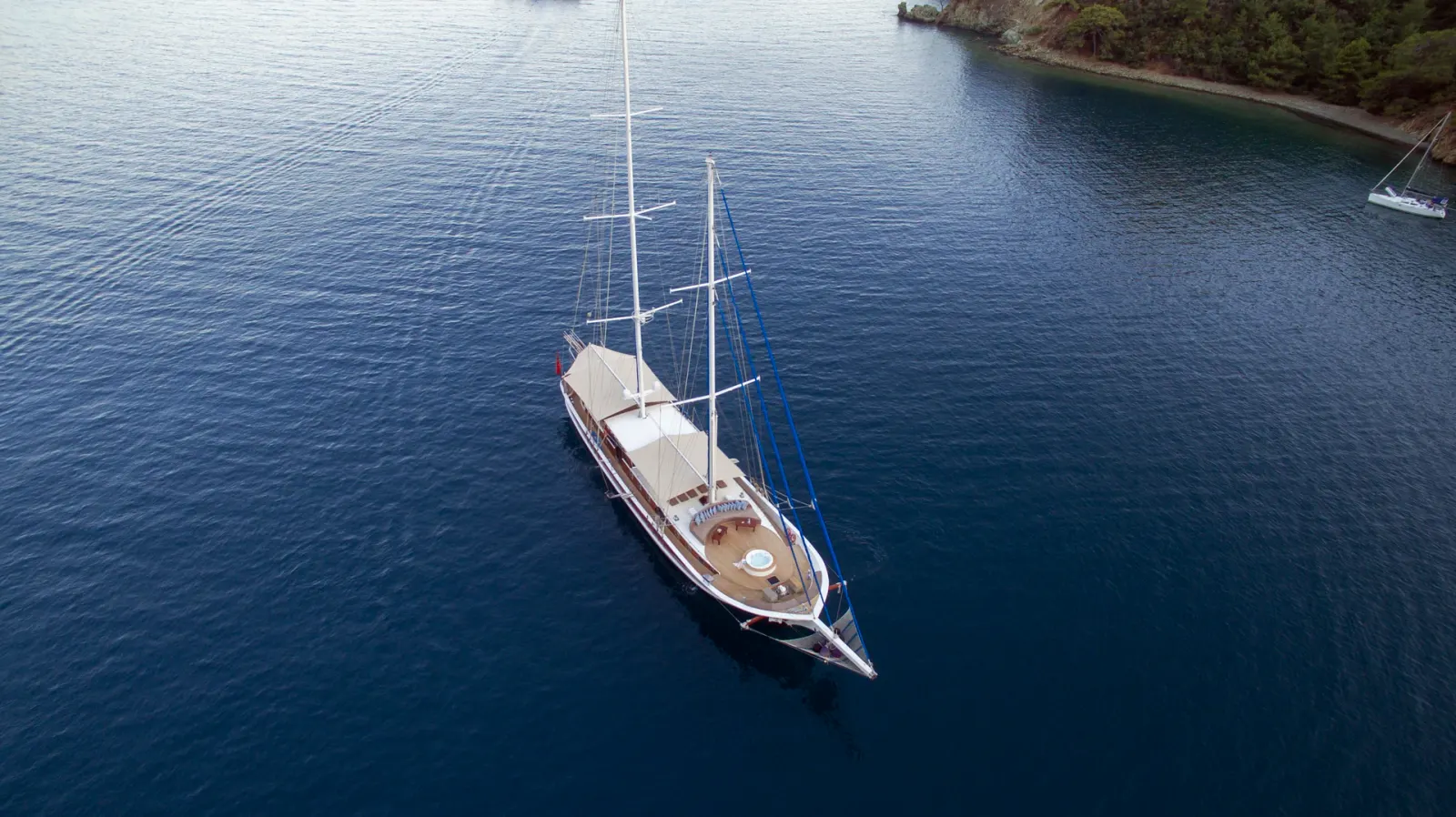 Kayhan Kaptan sailing in Fethiye