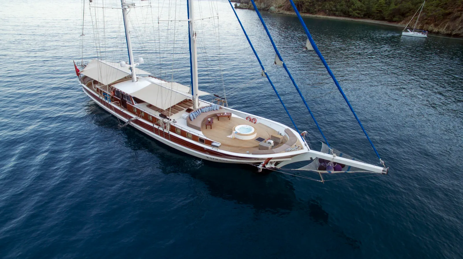 Kayhan Kaptan sailing in Fethiye