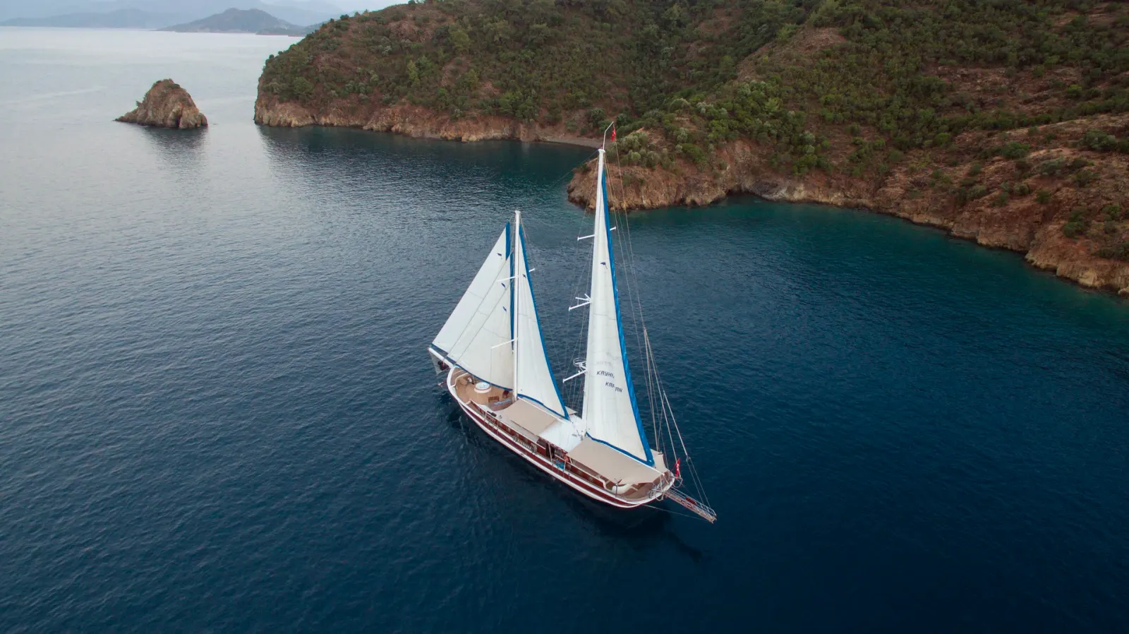 Kayhan Kaptan sailing in Fethiye