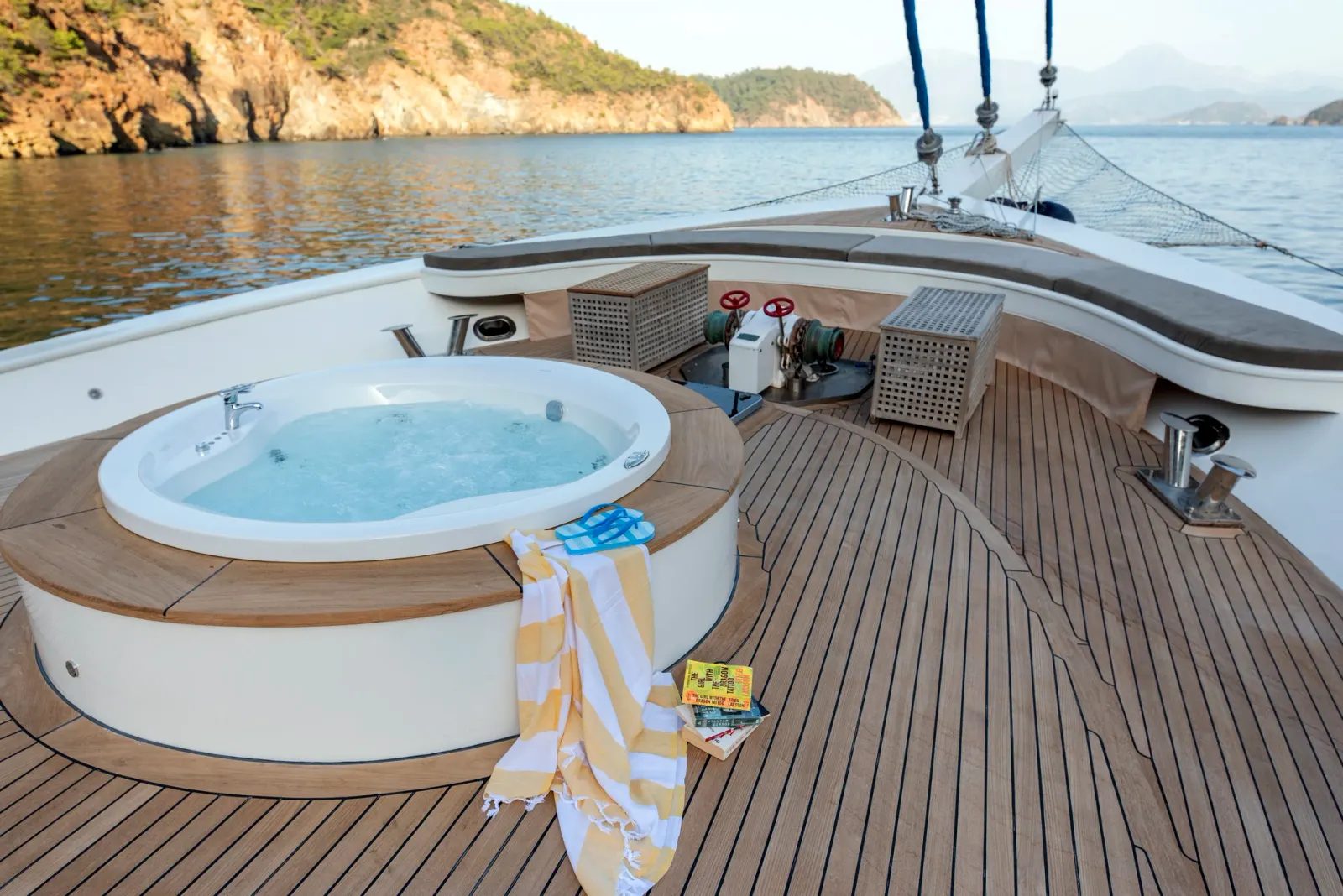 Kayhan Kaptan sailing in Fethiye