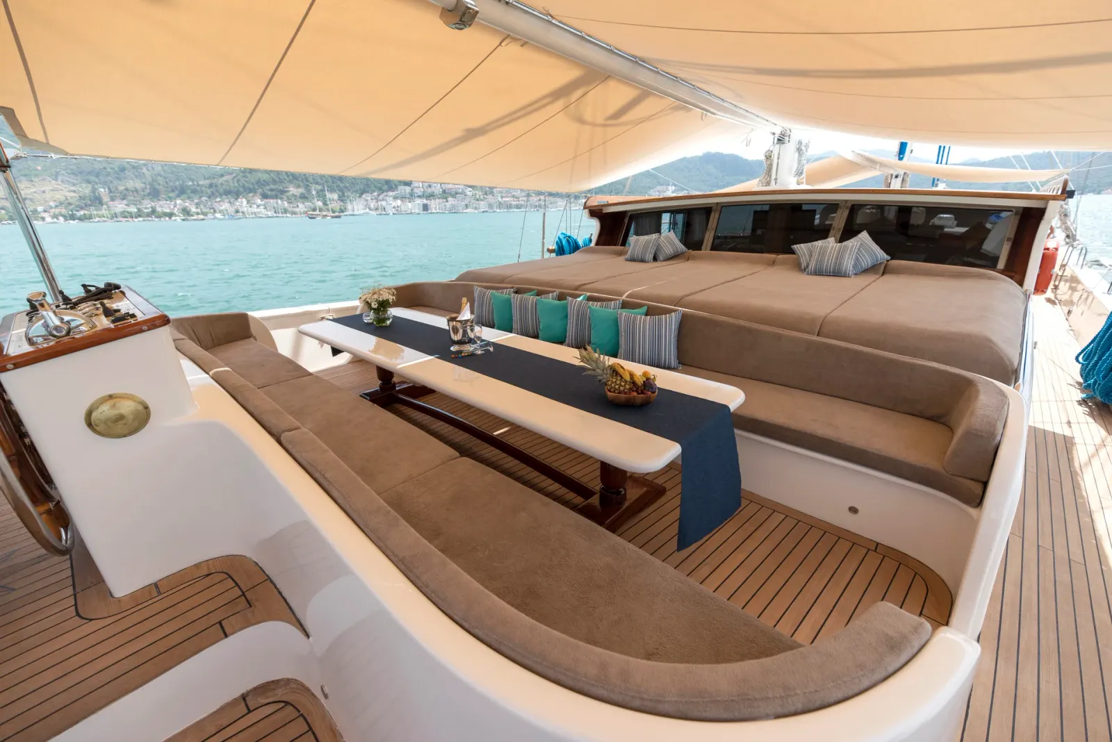 Kayhan Kaptan sailing in Fethiye
