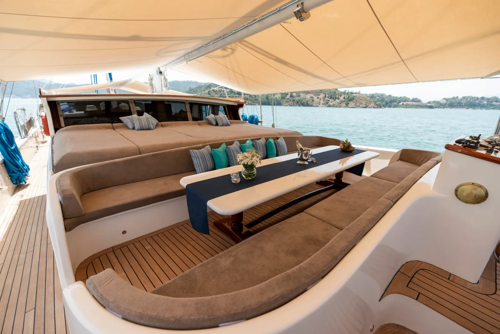 Kayhan Kaptan sailing in Fethiye