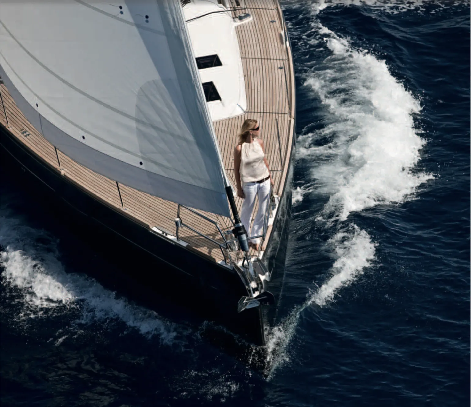 Venus Sailing Yacht interior cabin view