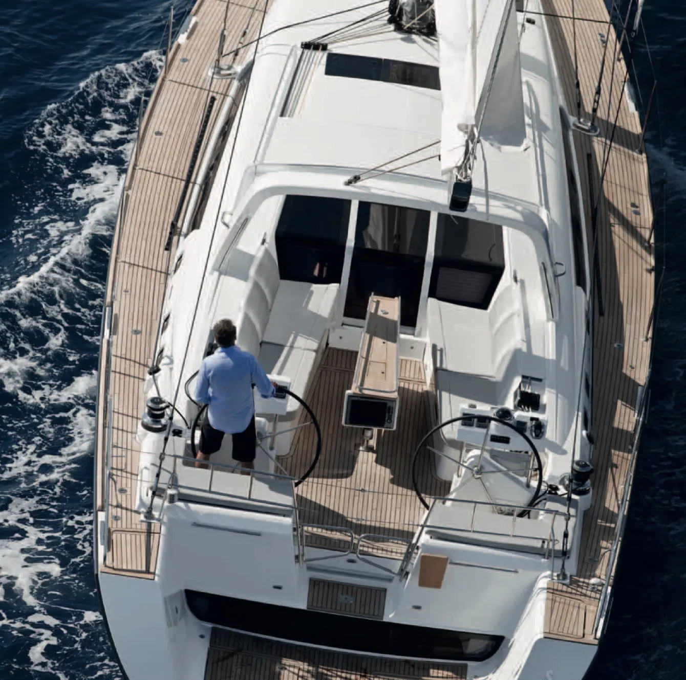 Venus Sailing Yacht interior cabin view