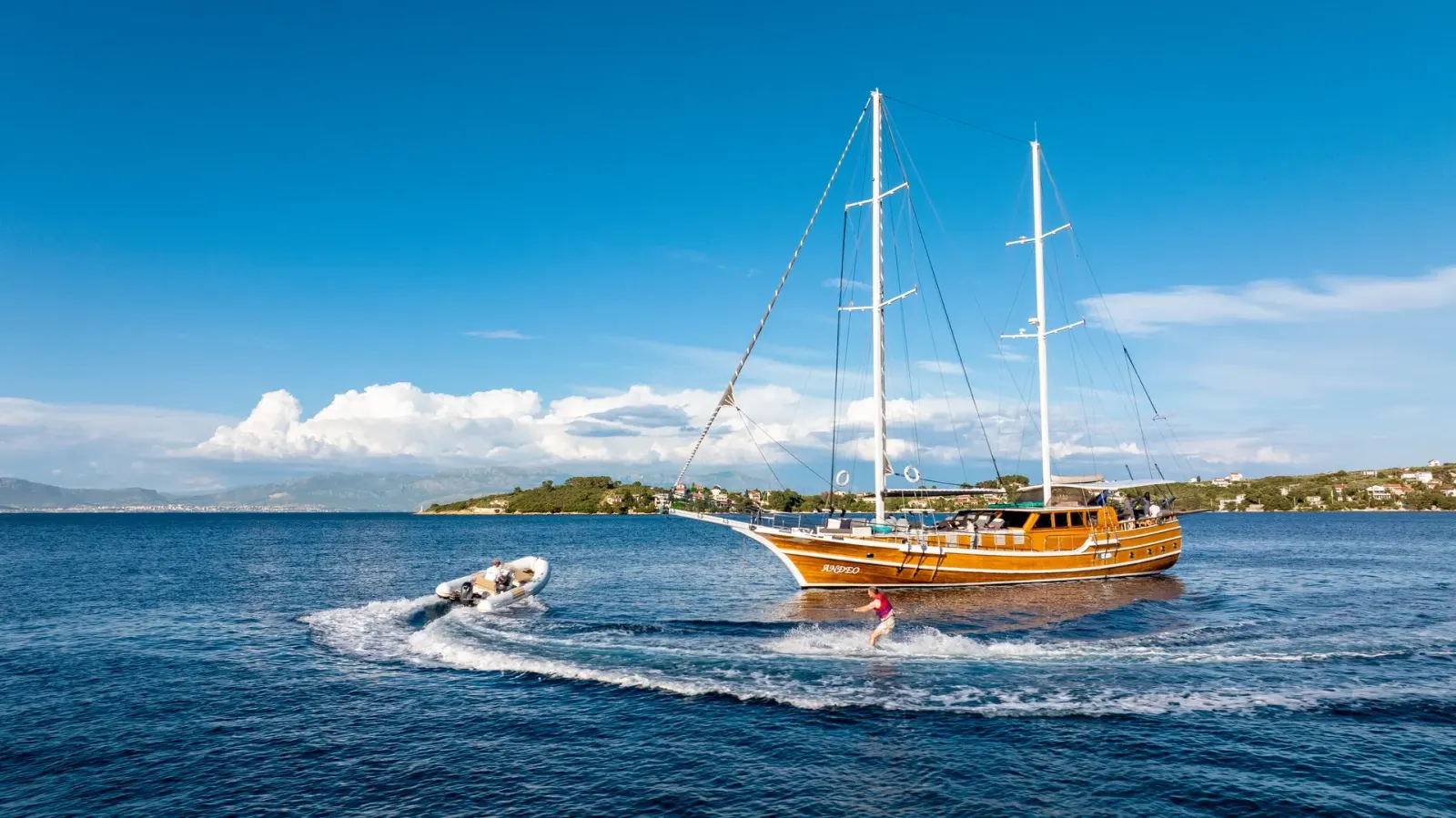 Andeo sailing in Dubrovnik