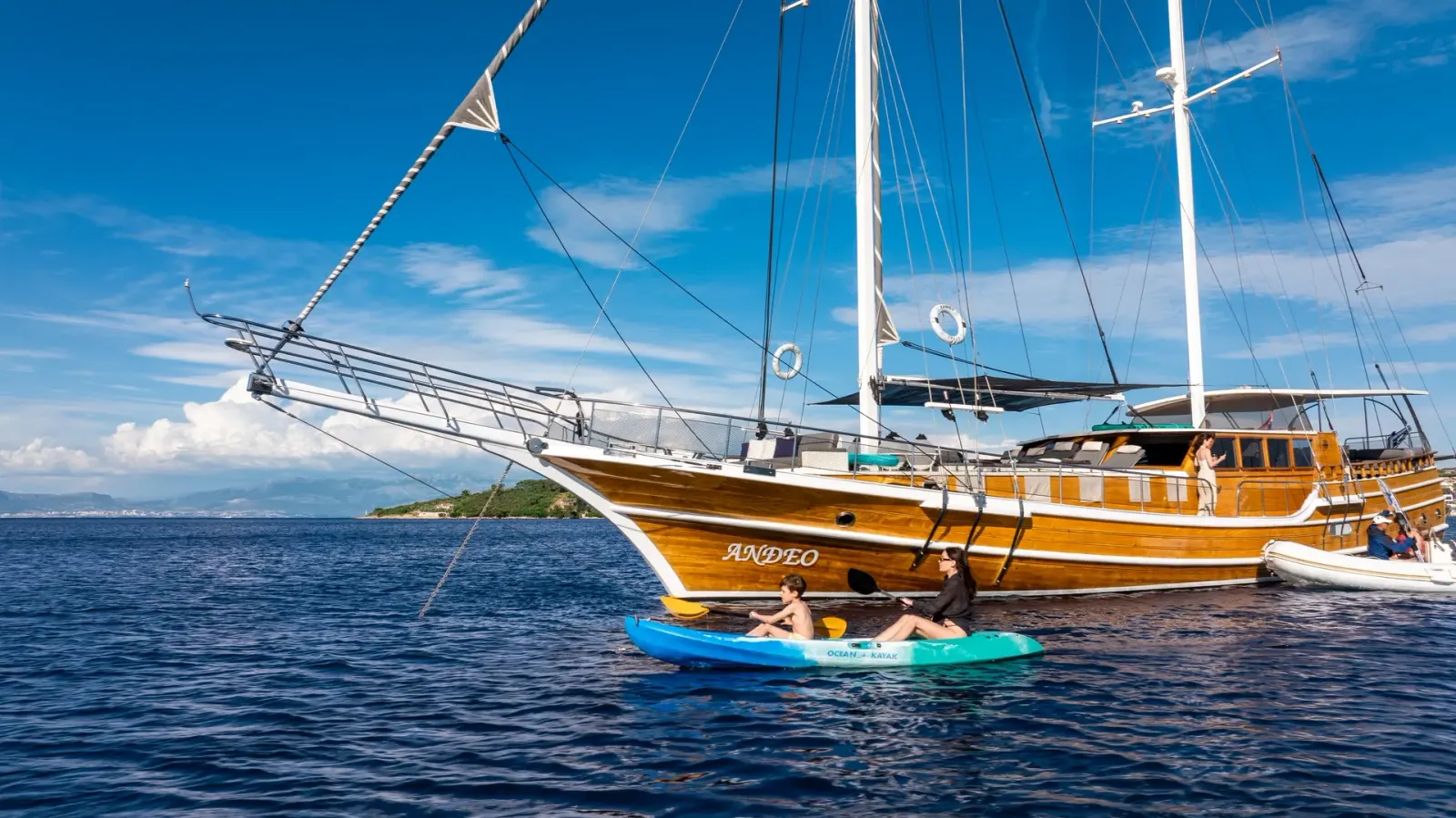 Andeo sailing in Dubrovnik