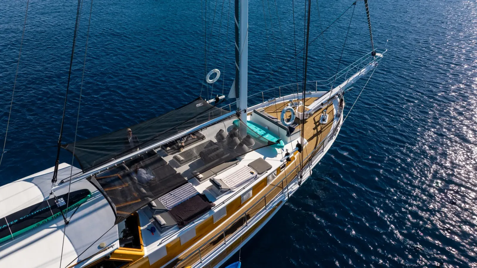 Andeo sailing in Dubrovnik