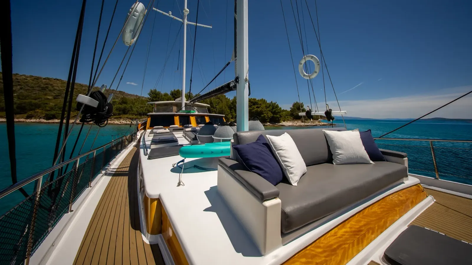 Andeo sailing in Dubrovnik